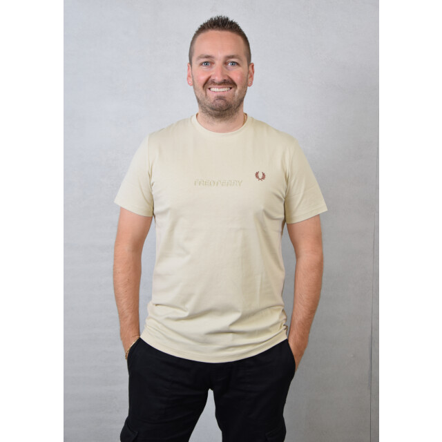 Fred Perry Embroidery t-shirt 100.81.0156 large