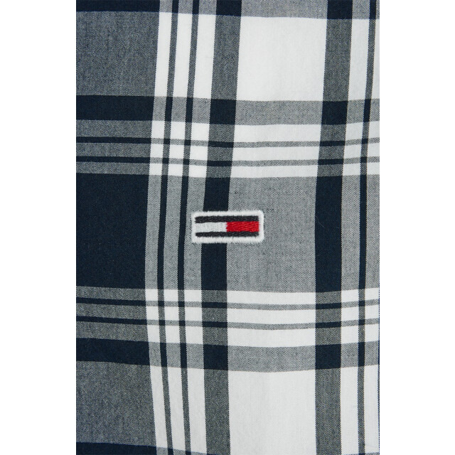 Tommy Hilfiger Tjm reg poplin check shirt 120.30.0077 large