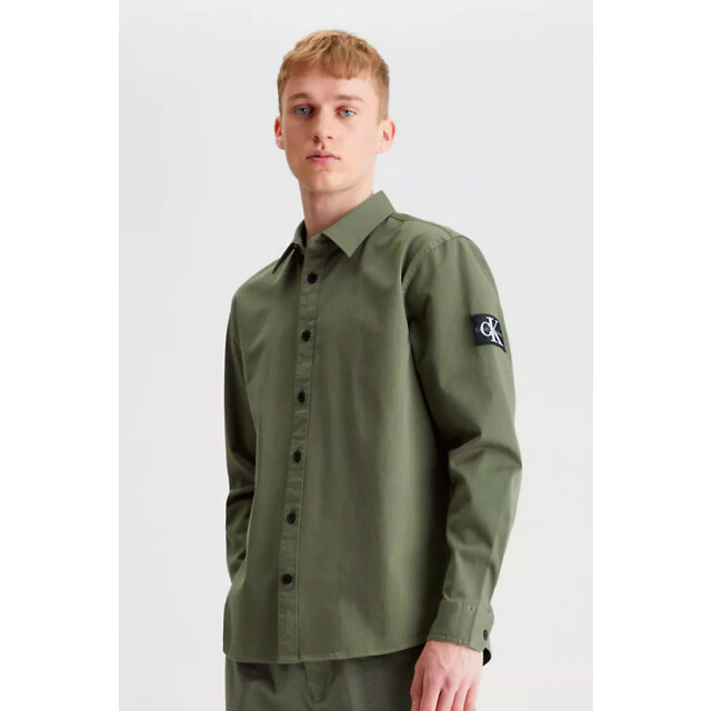 Calvin Klein Monologo badge relaxed shirt 123.40.0013 large