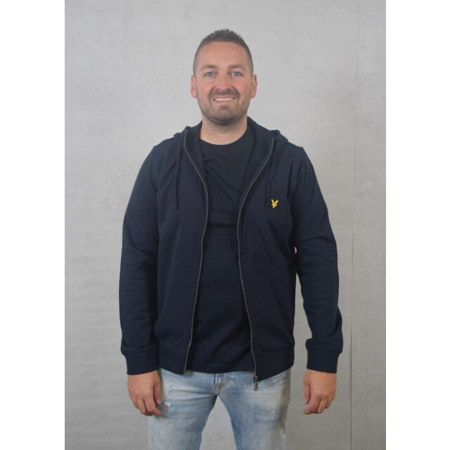Lyle and Scott Hybrid zip hoodie 132.30.0044 large