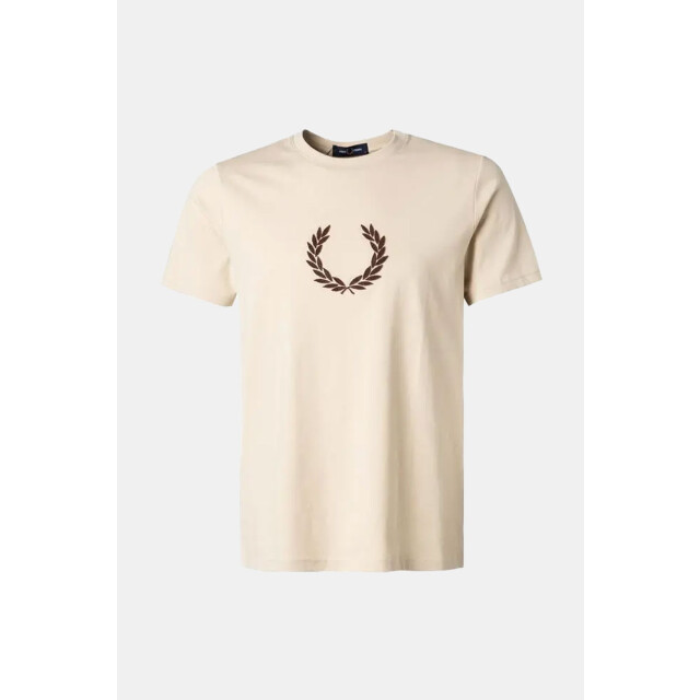 Fred Perry Textured laurel wreath t-shirt 100.81.0155 large