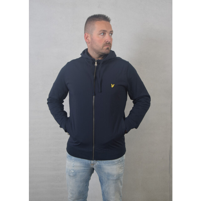 Lyle and Scott Hybrid zip hoodie 132.30.0044 large