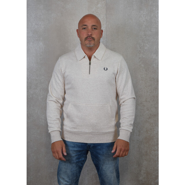 Fred Perry Halfzip fleece back sweatshirt 136.81.0015 large