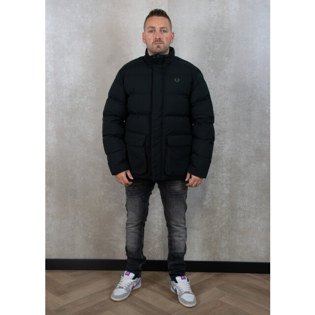 Fred Perry Padded pocket detail jacket 140.10.0254 large