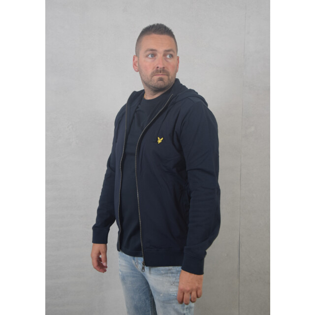 Lyle and Scott Hybrid zip hoodie 132.30.0044 large