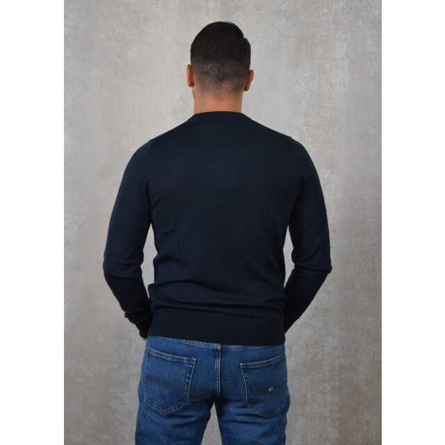 Lyle and Scott Tonal eagle merino crew neck jumper 135.30.0018 large