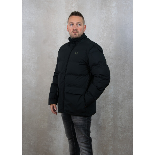 Fred Perry Padded pocket detail jacket 140.10.0254 large