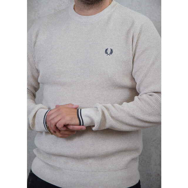 Fred Perry Waffle stitch jumper 135.81.0006 large