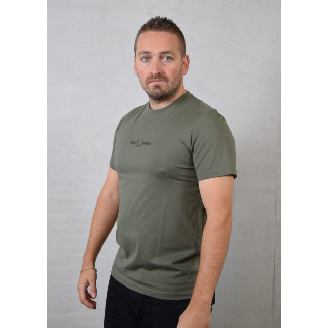 Fred Perry Embroidered t-shirt 100.40.0618 large