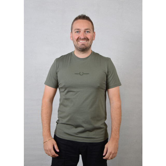 Fred Perry Embroidered t-shirt 100.40.0618 large