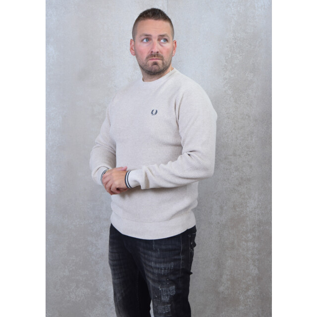 Fred Perry Waffle stitch jumper 135.81.0006 large
