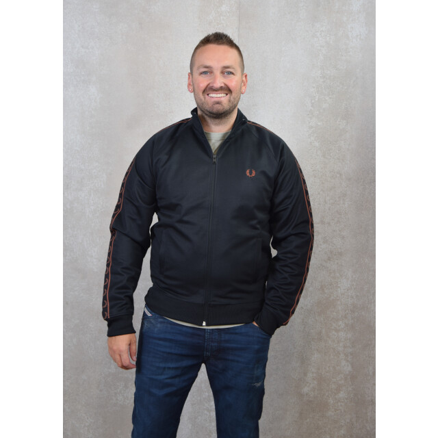 Fred Perry Contrast tape track jacket 133.10.0081 large