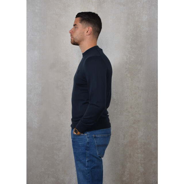 Lyle and Scott Tonal eagle merino crew neck jumper 135.30.0018 large