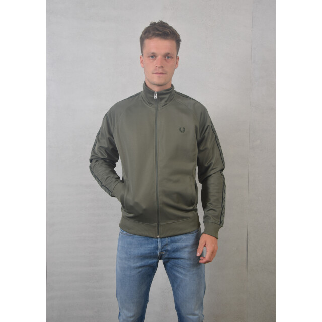 Fred Perry Contrast tape track jacket 133.40.0029 large