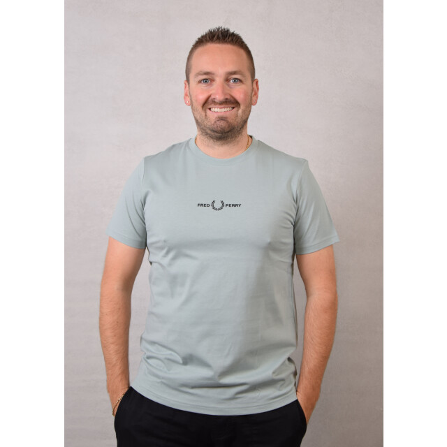 Fred Perry Embroidered t-shirt 100.40.0617 large