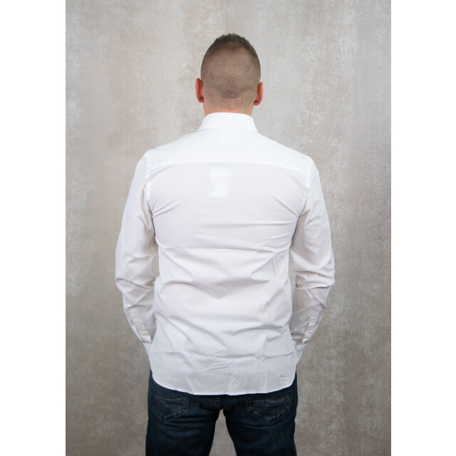 Lyle and Scott Tonal eagle easy care poplin shirt 120.00.0036 large