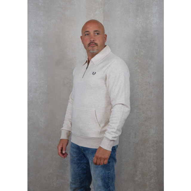 Fred Perry Halfzip fleece back sweatshirt 136.81.0015 large