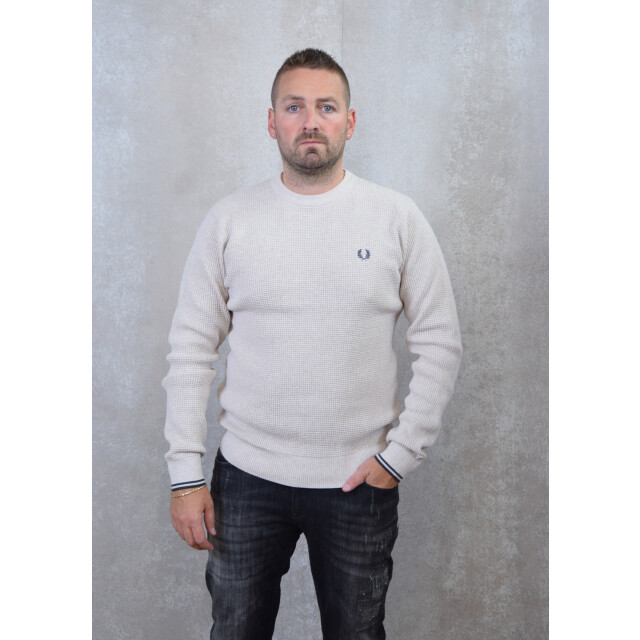 Fred Perry Waffle stitch jumper 135.81.0006 large