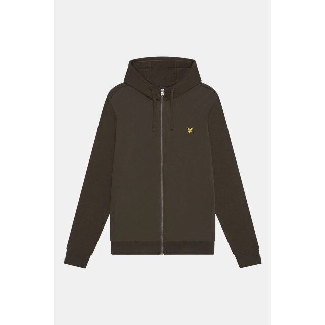 Lyle and Scott Hybrid zip hoodie 132.40.0032 large