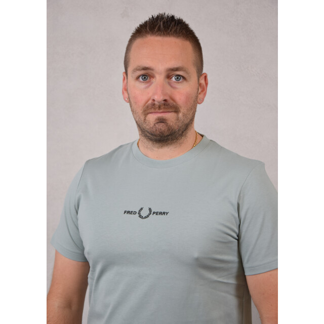 Fred Perry Embroidered t-shirt 100.40.0617 large