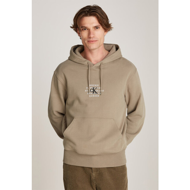 Calvin Klein Nyc stamp graphic hoodie 131.81.0063 large