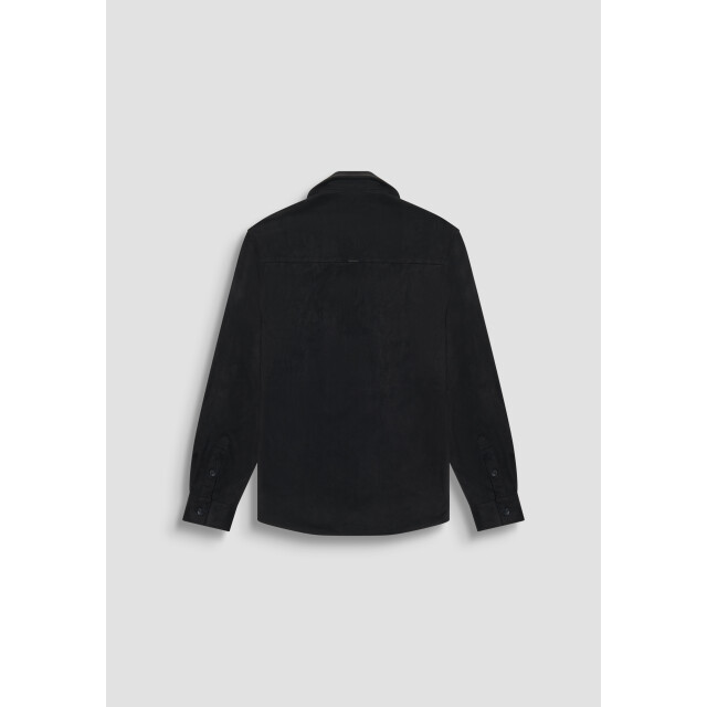 Antony Morato Shirt regular straight fit, suede aspect 123.10.0032 large