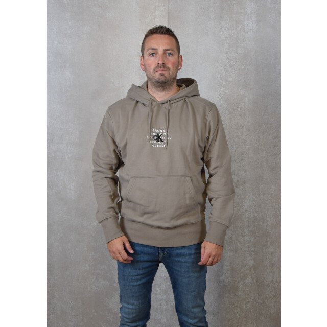 Calvin Klein Nyc stamp graphic hoodie 131.81.0063 large