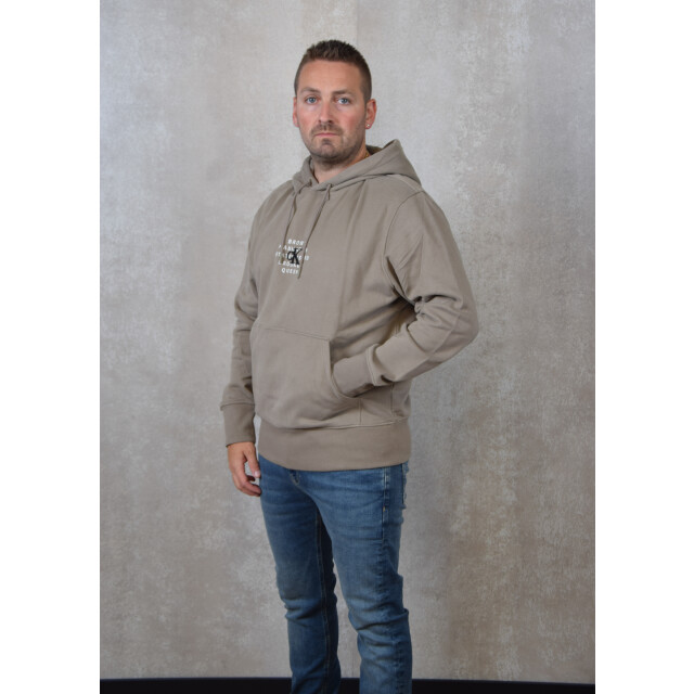 Calvin Klein Nyc stamp graphic hoodie 131.81.0063 large