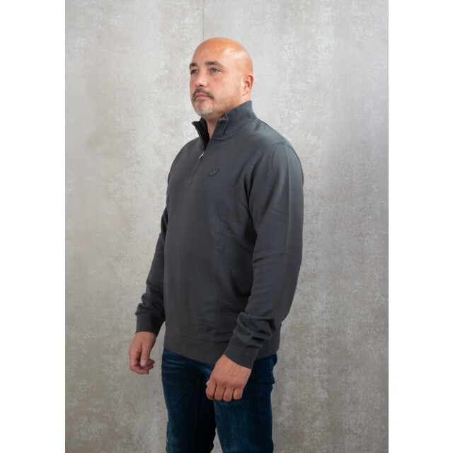Lyle and Scott Tonal eagle quarter zip sweat 136.20.0022 large