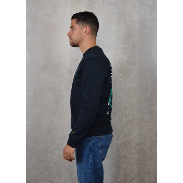 Lyle and Scott Thistle flora printed crew neck sweatshirt 130.30.0472 large