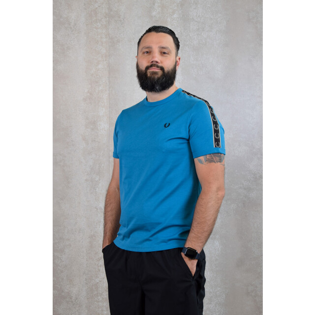 Fred Perry Contrast tape ringer t-shirt 100.30.1100 large