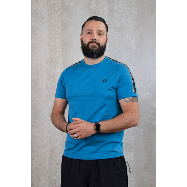 Fred Perry Contrast tape ringer t-shirt 100.30.1100 large