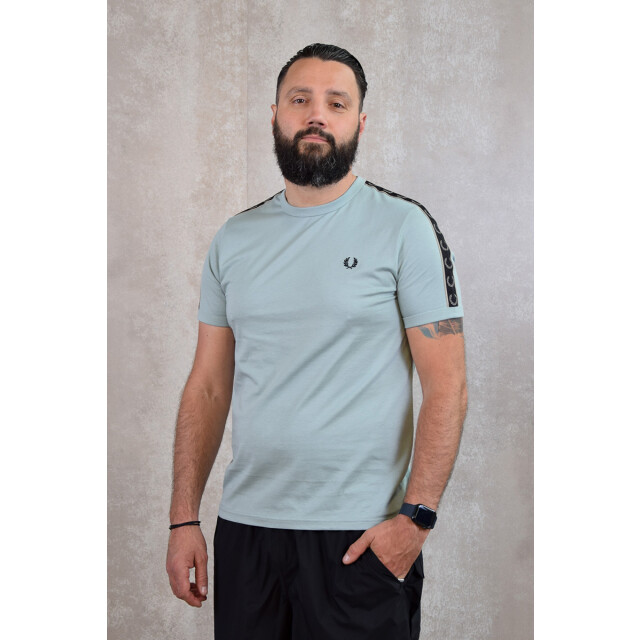 Fred Perry Contrast tape ringer t-shirt 100.30.1099 large
