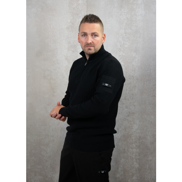 Quotrell D'azur knitted halfzip 136.10.0052 large