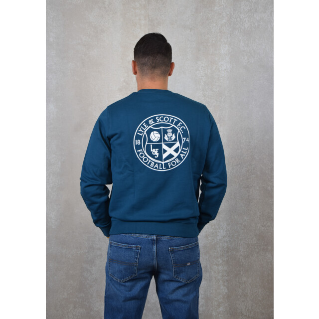 Lyle and Scott Football for all graphic sweatshirt 130.30.0473 large