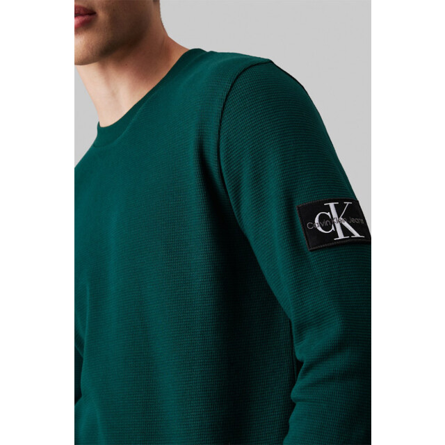 Calvin Klein Badge waffle ls tee 130.40.0248 large