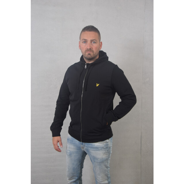 Lyle and Scott Hybrid zip hoodie 132.10.0110 large