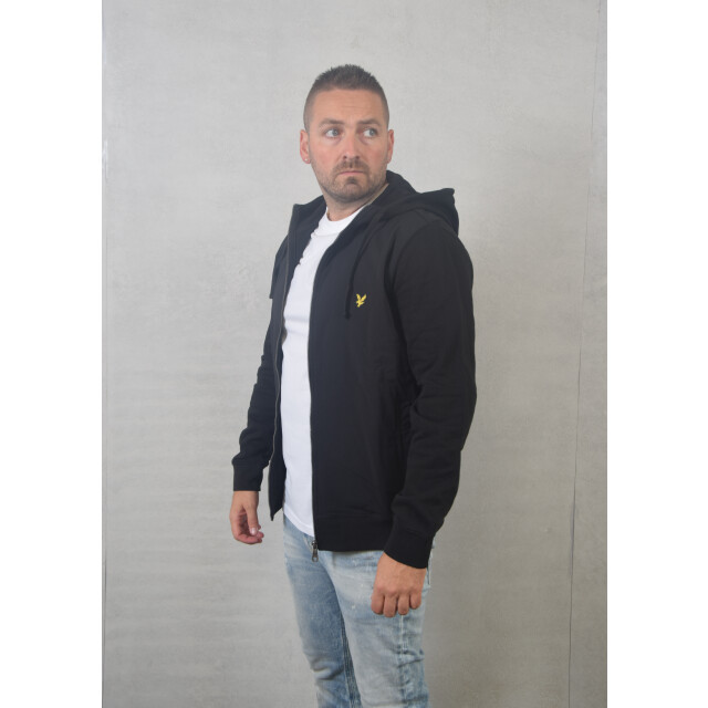Lyle and Scott Hybrid zip hoodie 132.10.0110 large