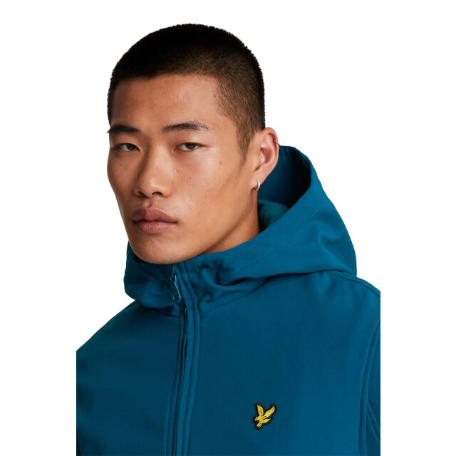 Lyle and Scott Fleece back softshell jacket 142.30.0048 large