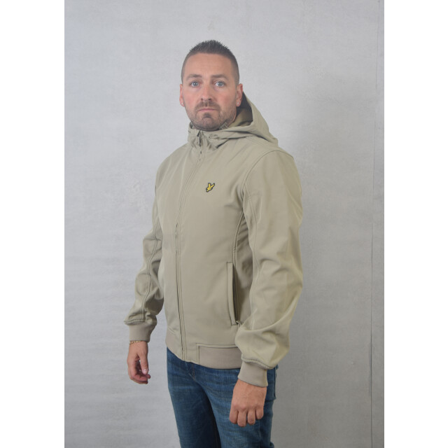 Lyle and Scott Fleece back softshell jacket 142.81.0003 large