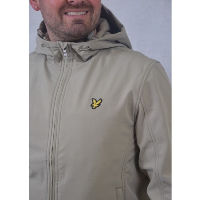 Lyle and Scott Fleece back softshell jacket 142.81.0003 large