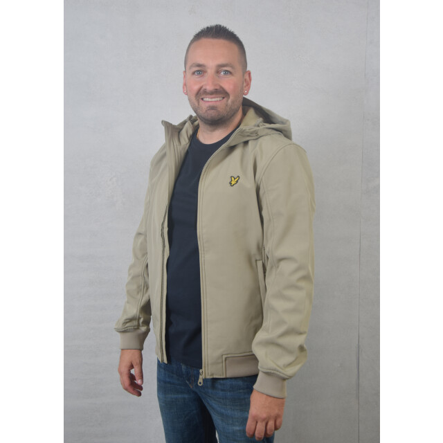 Lyle and Scott Fleece back softshell jacket 142.81.0003 large
