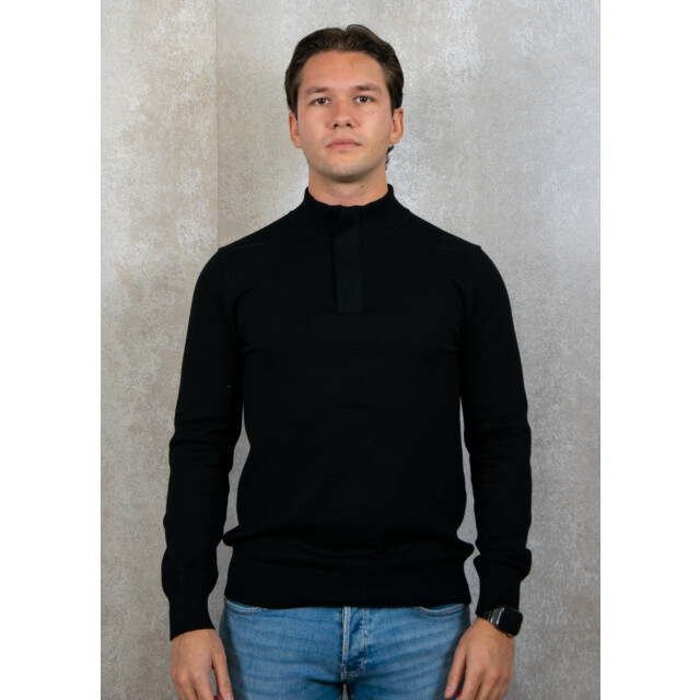 Pure Path Regular fit knitwear halfzip ls 136.10.0039 large