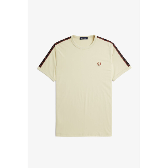 Fred Perry Contrast tape ringer t-shirt 100.81.0620 large