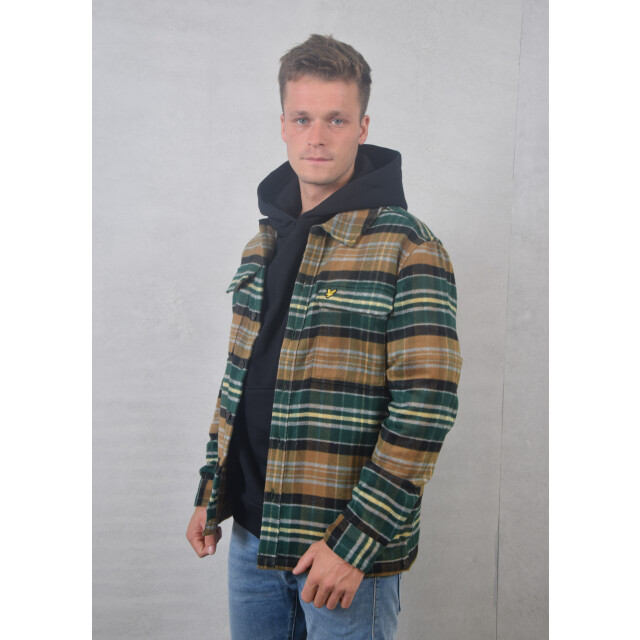 Lyle and Scott Check flannel overshirt 123.40.0019 large