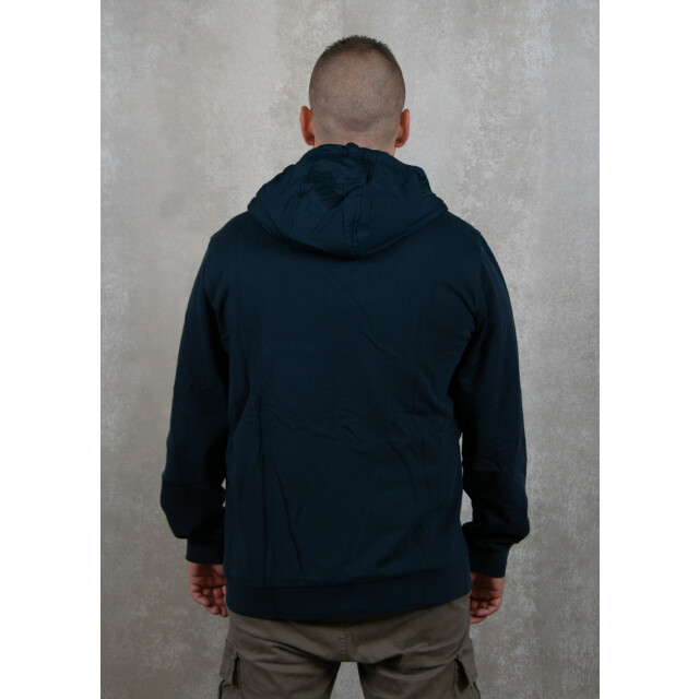 Lyle and Scott Hybrid quilted zip through hoodie 132.30.0059 large