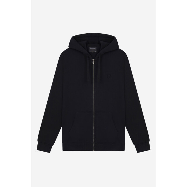 Lyle and Scott Tonal eagle zip through hoodie 132.10.0102 large