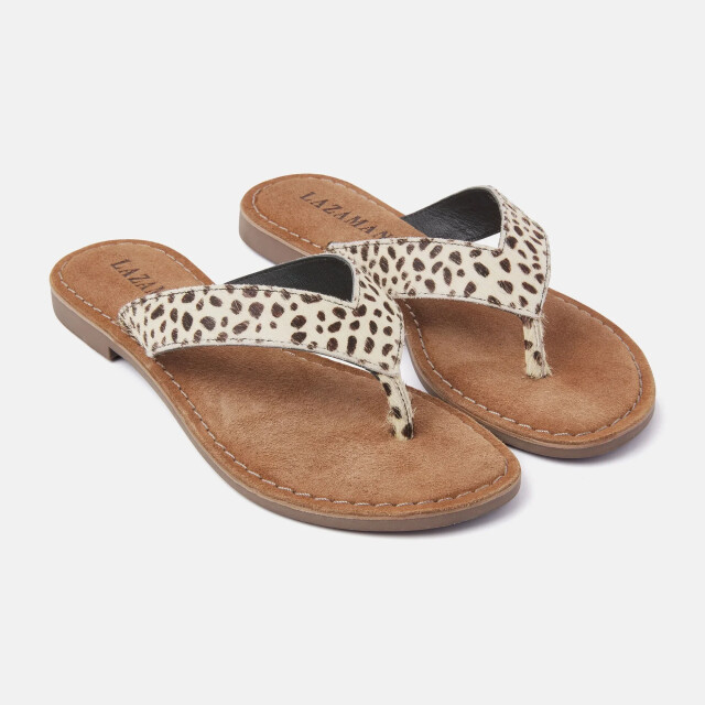 Lazamani 75.481 teenslippers dames 75.481 Dalmatian large