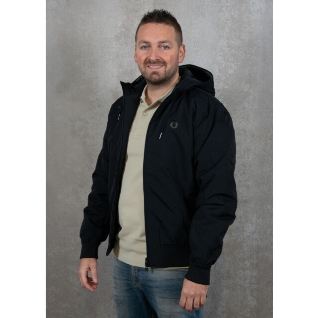 Fred Perry The hooded brentham jacket 140.10.0290 large