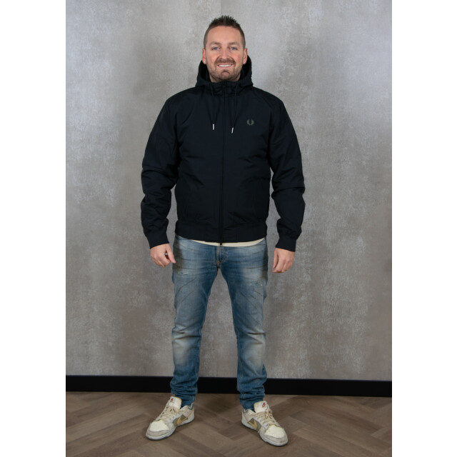 Fred Perry The hooded brentham jacket 140.10.0290 large